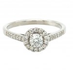 14K WHITE GOLD 2.37 GR DIAMOND AND BRILLIANT RING - RNG21219