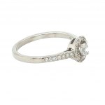 14K WHITE GOLD 2.37 GR DIAMOND AND BRILLIANT RING - RNG21219