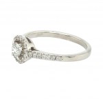 14K WHITE GOLD 2.37 GR DIAMOND AND BRILLIANT RING - RNG21219