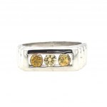 WHITE GOLD RING 5.83 GR WITH DIAMONDS - RNG30103