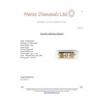 WHITE GOLD RING 5.83 GR WITH DIAMONDS - RNG30103