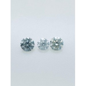 3 DIAMONDS 0.77 CTS G-K-SI1-2-C31004-12