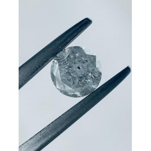 DIAMENT 0,64 CT KOLOR G - CZYSTOŚĆ I2-3 - CZYSTOŚĆ KSZTAŁT BRILLANT - CERTYFIKAT GEMMOLOGICZNY MAROZ DIAMONDS LTD CZŁONEK IZRAELSKIEJ GIEŁDY DIAMENTÓW - C31222-49