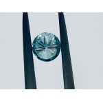 0,4 CT ZÁŘIVĚ MODRÝ DIAMANT - I1 - LASEROVÉ GRAVÍROVÁNÍ - C30610-9