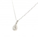 WHITE GOLD CREW WITH DIAMONDS AND BRILLIANT 3.12 GR - DH30514