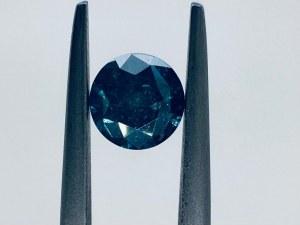 DIAMOND 0.71 CTS FANCY VIVID BLUE - I3 - C31005-13