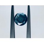 DIAMOND 0.71 CTS FANCY INTENSE VERDOGONOLO BLUE - I3 - C31005-14