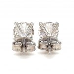 14K WHITE GOLD 1.16 GR DIAMOND EARRINGS - ER31204