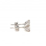 14K WHITE GOLD 1.16 GR DIAMOND EARRINGS - ER31204