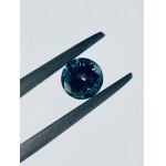 DIAMOND 0.4 CTS FANCY INTENSE BLUE - SI2 - ENGRAVED WITH THE LASER - C30610-10