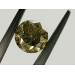 DIAMOND 1.14 CTS YELLOW BROWN YELLOW - I3 - LASER ENGRAVED - C30408-16