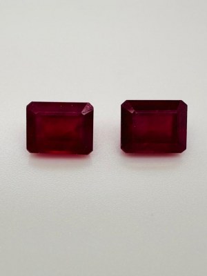 2 NATURAL RUBY S 11,49 CTS - PMG40107-2