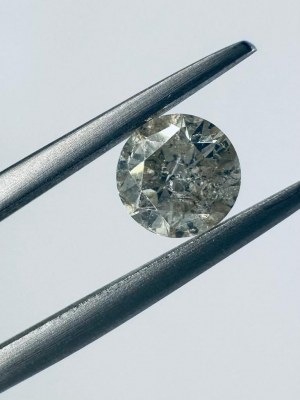 DIAMANT 0,63 KARAT FANCY HELLBRAUN GELB I1-2-C21009-67-3