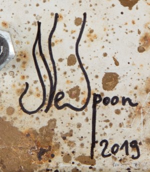 NeSpoon (ur. 2009), Ceramic sticker (Wlepa ceramiczna) 5/10, 2019
