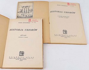 GUTKOWSKA- HISTORJA UBIORÓW wyd. 1932