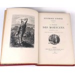COOPER - THE LAST MOHICANIN/ LE DERNIER DES MOHICANS engravings by Andriolli