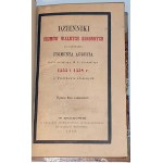 DAYS OF THE WALKING SEMINIES OF THE CORONATION during the reign of ZYGMUNT AUGUST published in 1869.