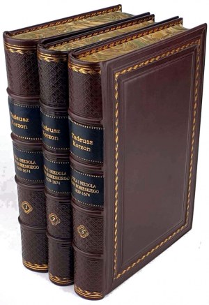 KORZON - THE DOLA AND DOLA OF JAN SOBIESKI 1629-1674. volumes 1-3 (in 3 vols.).