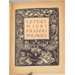 TUWIM- CZTERY WIEKI FRASZKI POLSKIEJ wyd. 1937