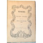 FALKOWSKI - SOUVENIRS DE 1848 ET 1849
