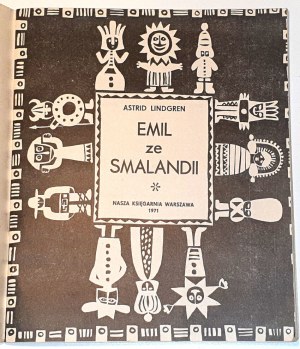 LINDGREN - EMIL SMALANDSKÝ Vydanie I
