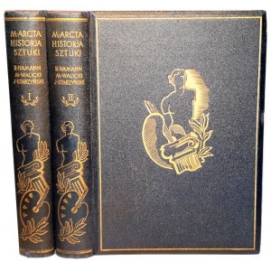 HAMANN- HISTOIRE DE L'ART vol. 1-2 ed. 1934.