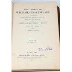 SHAKESPEARE- DRAMATICKÁ DÍLA SHAKESPEARA svazek I-III vydání 1875-7 dřevoryty