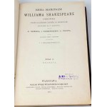 SHAKESPEARE- THE DRAMATIC WORKS OF SHAKESPEARE vol.I-III édition 1875-7 gravures sur bois