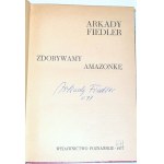 FIEDLER- ZDOBYWAMY AMAZONKA Autogramm des Autors