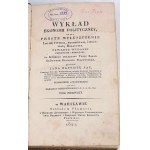 SAY- LEZIONE DI ECONOMIA POLITICA vol. 1-2 [completa in 2 volumi] ed.1821