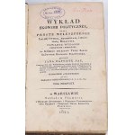 SAY- LECTURE OF POLITICAL ECONOMY vol. 1-2 [complete in 2 vols.] ed.1821