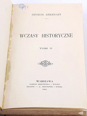 ASKENAZY - WCZASY HISTORYCZNE t.2, Napoleon