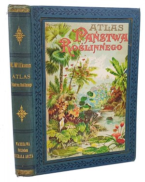 WILKOMM - ATLAS DE L'ÉTAT DES PLANTES planches en couleurs, gravures sur bois