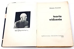 STRZEMIŃSKI - THEORIE DES SEHENS 1958.