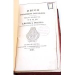 CHWALCZEWSKI - KRONIKA POLSKA ST. CHWALCZEWSKI [MIECHOWITA'S CHRONICLE FROM 1554], veröffentlicht 1829.