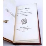 CHWALCZEWSKI - KRONIKA POLSKA ST. CHWALCZEWSKI [MIECHOWITOVA KRONIKA Z ROKU 1554] vydaná v roku 1829.