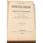 BOAS-HANDBOOK OF ZOOLOGY 1893 stovky rytin