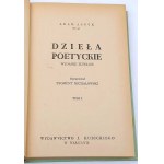 ASNYK - DZIEŁA POETYCKIE vol. 1-3 [complet en 3 volumes].