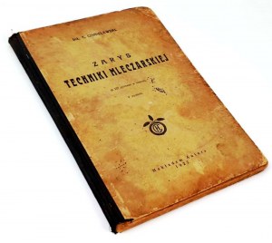CHMIELEWSKI- APERÇU DE LA TECHNOLOGIE LAITIÈRE 1927