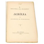 WODZICKI- ORNITOLOGISCHE REKORDE Schwalbe 1891