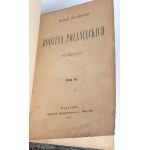 SIENKIEWICZ - FAMILY OF POŁANIECKICH vol. 1-3 (complete) 1st edition of 1895.