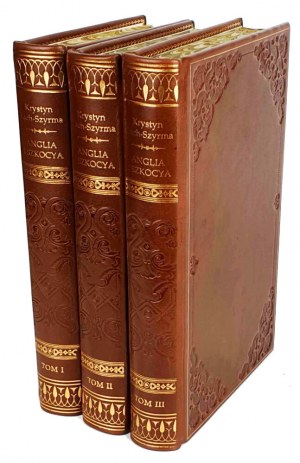 LACH-SZYRMA - ANGLICKO A SKOTSKO 1.-3. zväzok [komplet v 3 zväzkoch] vyd. 1828-29