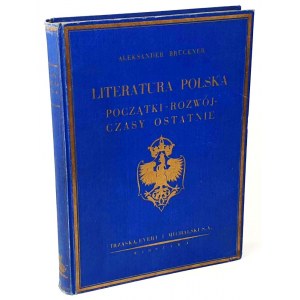 BRUCKNER - LITERATURA POLSKA - OPRAWA Z ORŁEM