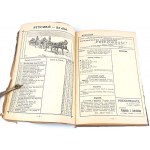 VILLAnSKY INFORMATIONSKALENDER 1927 Adressbuch der Stadt Vilnius