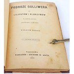 SWIFT - GULIVER'S TRAVELS TO LILIPUTES AND OLBRZYMES Farbabbildungen 1908