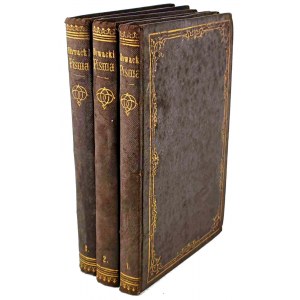 SŁOWACKI- PISMA POŚMERTNE vol.1-3 publ. 1866 PIERWODRUKI