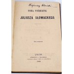 SŁOWACKI- PISMA POŚMIERTNE sv. 1-3 vyd. 1866 PRVNÍ TISKY