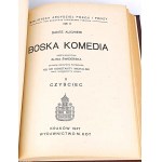 DANTE ALIGHIERI - BOŽSKÁ KOMEDIE vyd. 1947