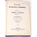 CHODŹKO- PISMA III. díl vydaný ve Vilniusu 1881 šlechtické statky