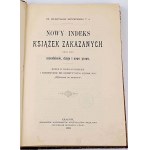 SZCZEPAŃSKI- NEW INDEX OF FORBIDDEN BOOKS published 1903.